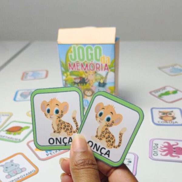JOGO DA MEMÓRIA ANIMAIS - Imagem 2