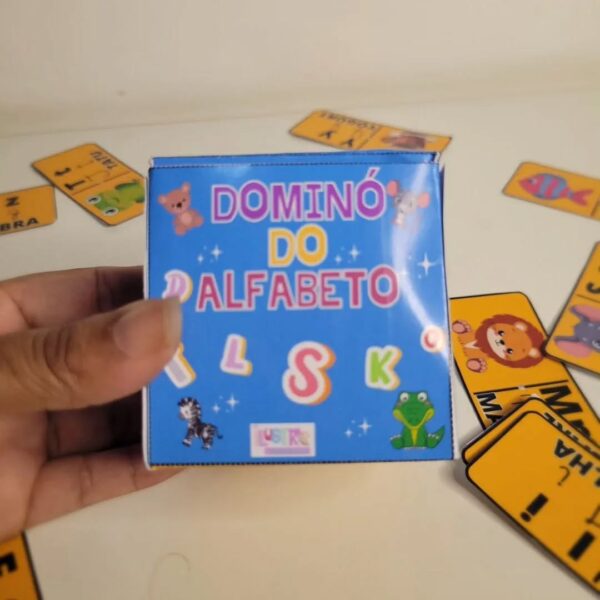 DOMINÓ DO ALFABETO - Imagem 9