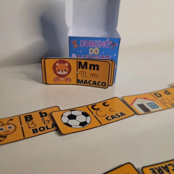 DOMINÓ DO ALFABETO - Imagem 6