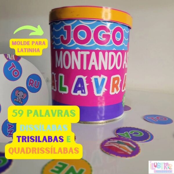 JOGUINHO MONTANDO PALAVRAS
