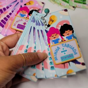 CHAVEIRINHO TABUADA AS 4 OPERAÇÕES