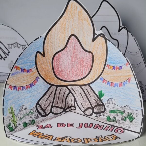 ATIVIDADE CRIATIVA: FESTA JUNINA