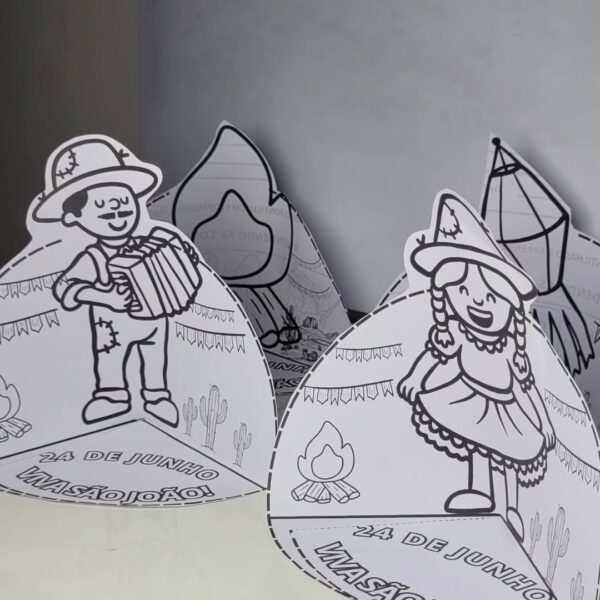 ATIVIDADE CRIATIVA: FESTA JUNINA - Imagem 3