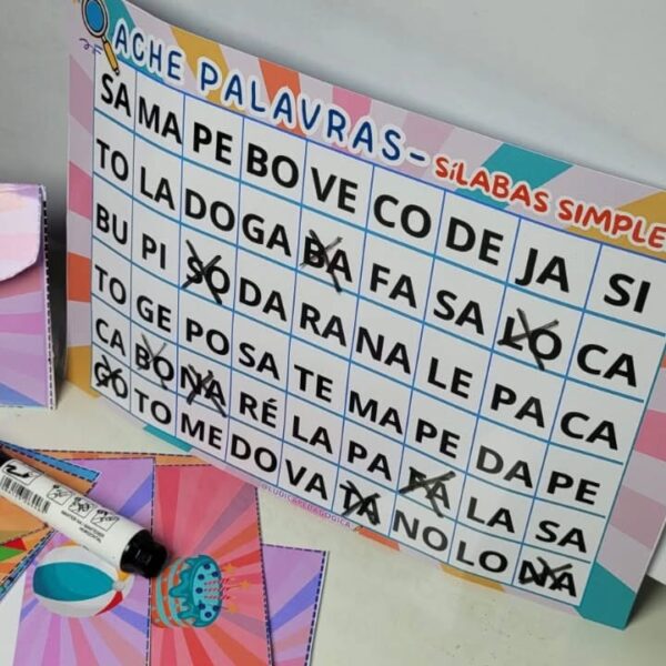  ACHE PALAVRAS-SÍLABAS SIMPLES - Imagem 3