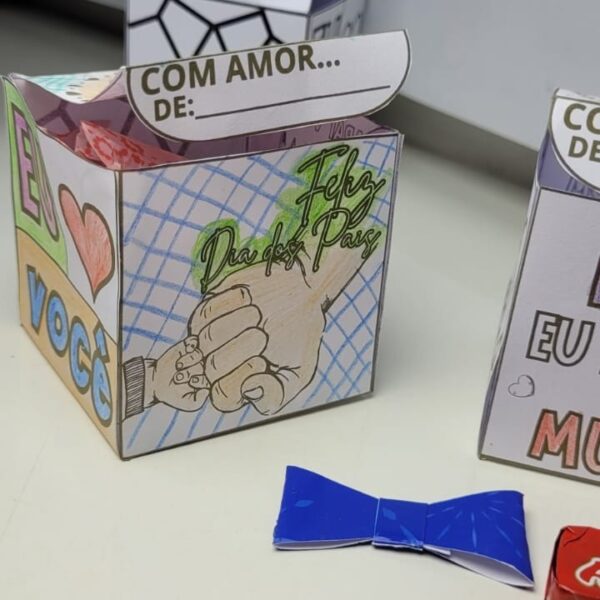 LEMBRANCINHAS DIA DOS PAIS EM FORMATO DE CAIXINHA - Imagem 7