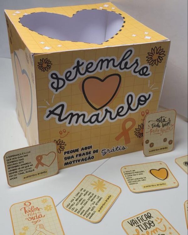CAIXA SETEMBRO AMARELO