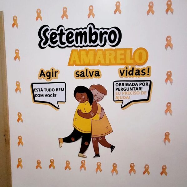 MURAL SETEMBRO AMARELO - Imagem 2