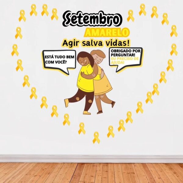 MURAL SETEMBRO AMARELO