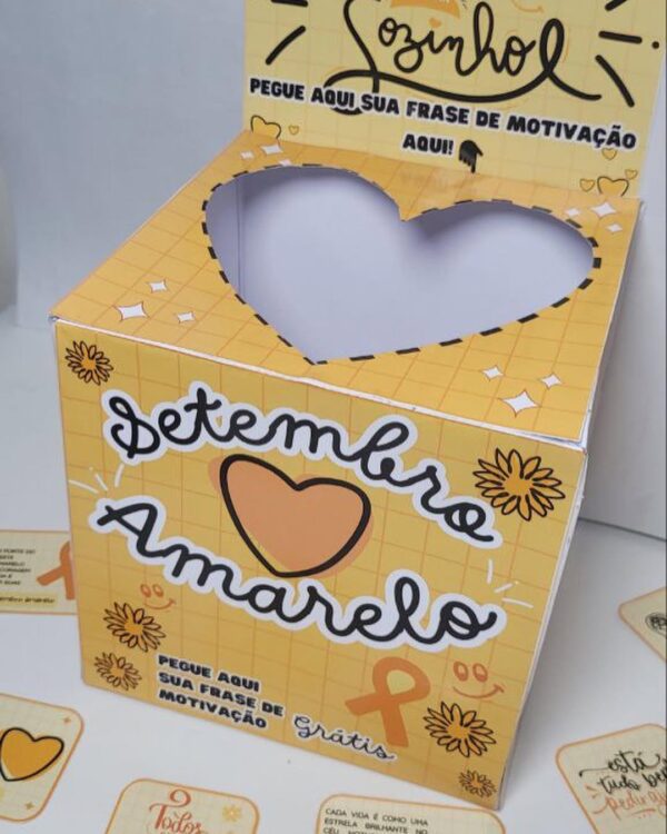 CAIXA SETEMBRO AMARELO - Imagem 8
