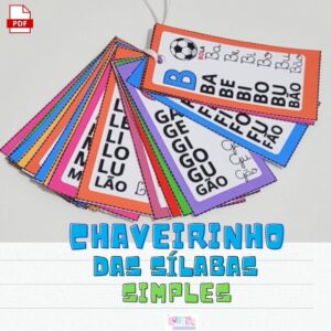 CHAVEIRINHO SÍLABAS SIMPLES