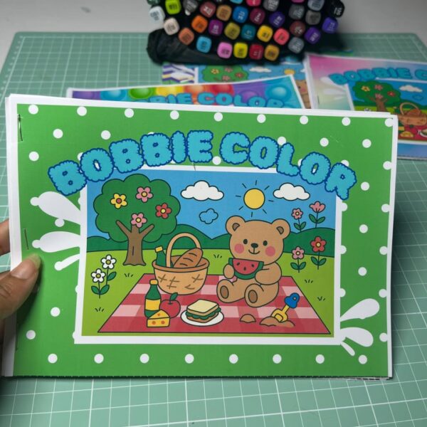 LIVRINHO PARA COLORIR: BOBBIE COLOR - Imagem 5