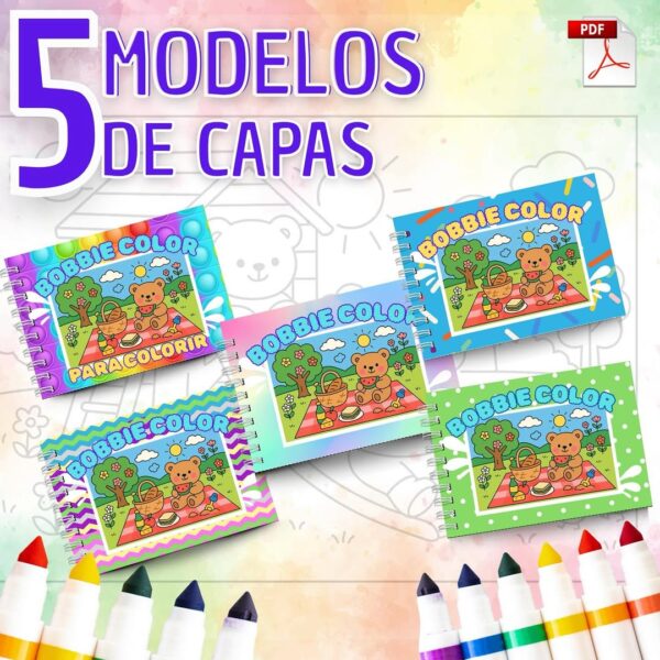 LIVRINHO PARA COLORIR: BOBBIE COLOR