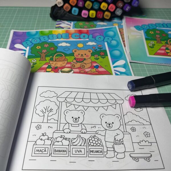 LIVRINHO PARA COLORIR: BOBBIE COLOR - Imagem 7
