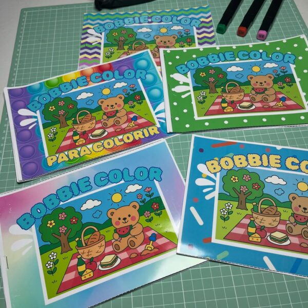 LIVRINHO PARA COLORIR: BOBBIE COLOR - Imagem 4