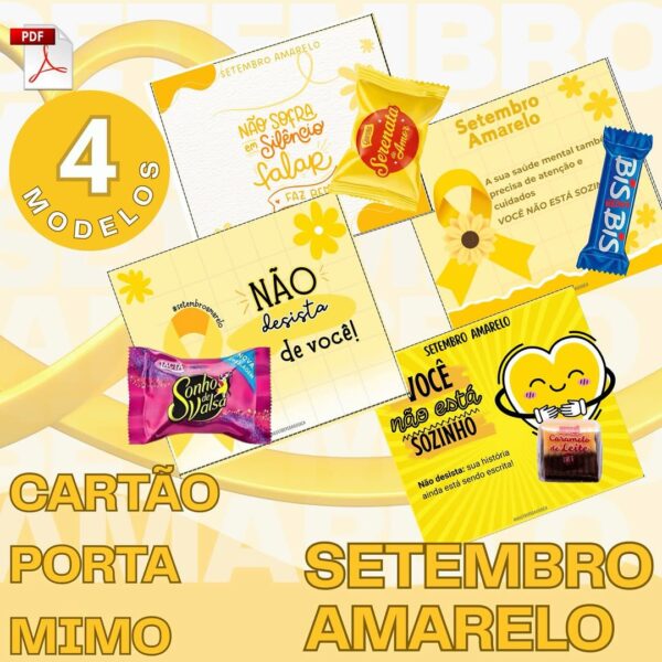 CARTÃO SETEMBRO AMARELO