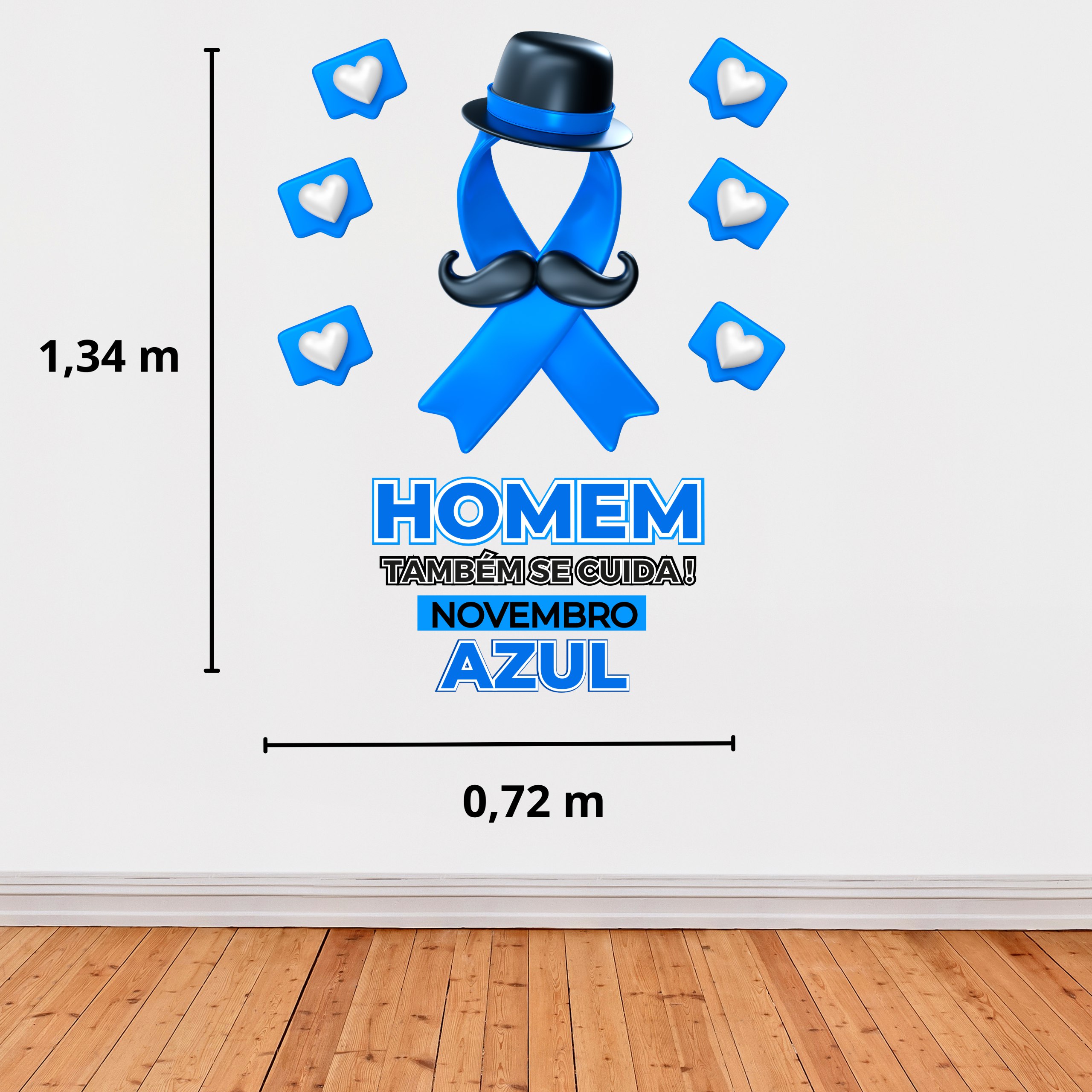 MURAL NOVEMBRO AZUL - Imagem 2