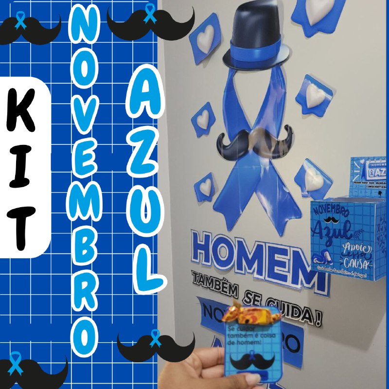 KIT NOVEMBRO AZUL
