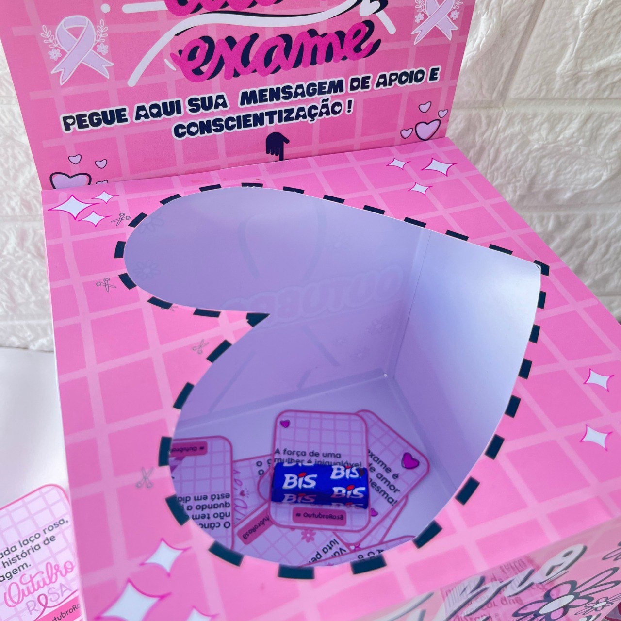 CAIXINHA OUTUBRO ROSA - Imagem 5