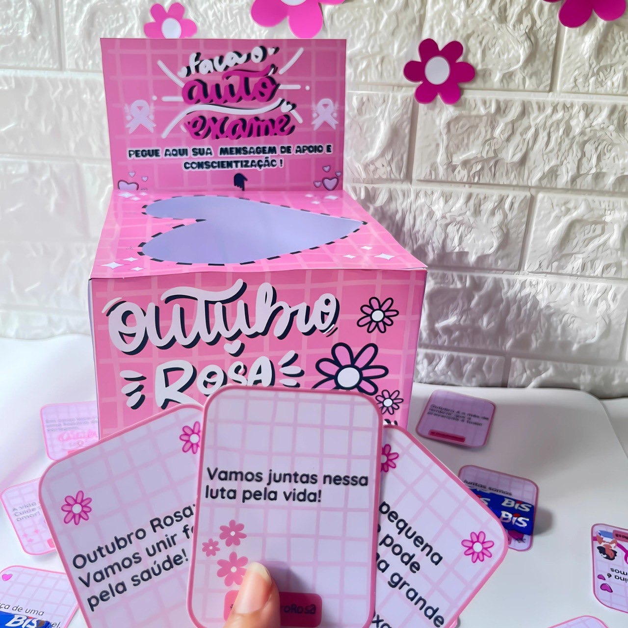 CAIXINHA OUTUBRO ROSA - Imagem 8