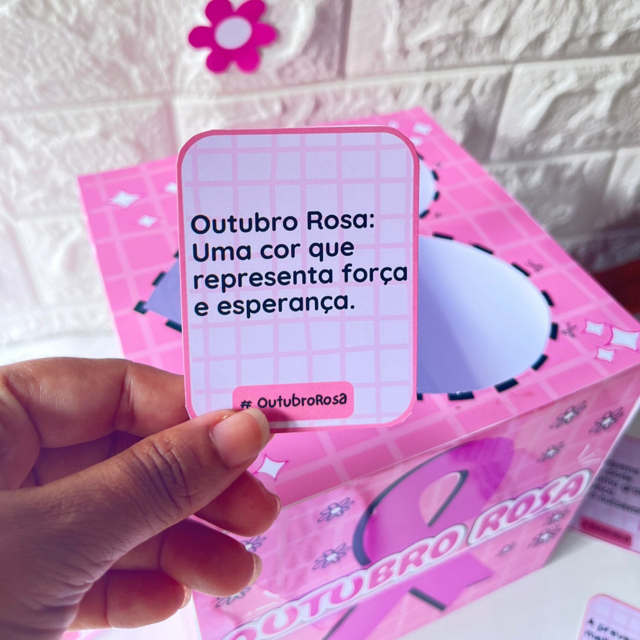 CAIXINHA OUTUBRO ROSA - Imagem 7