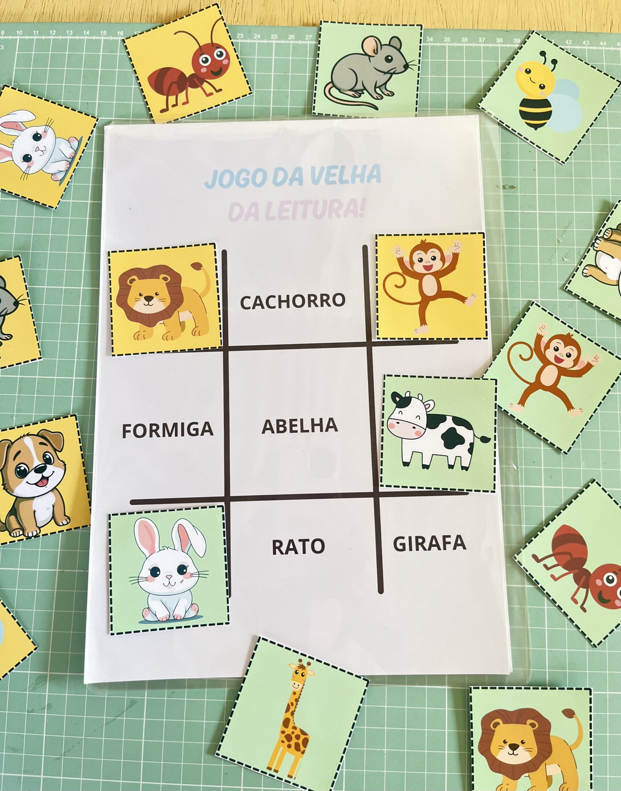 JOGO DA VELHA DA LEITURA