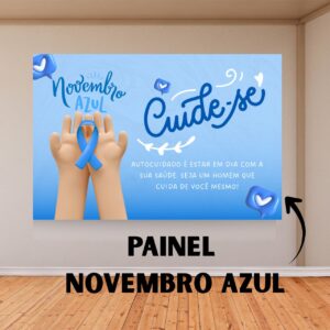 MURAL NOVEMBRO AZUL