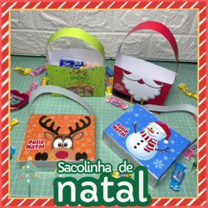 SACOLINHA PERSONALIZADA: NATAL