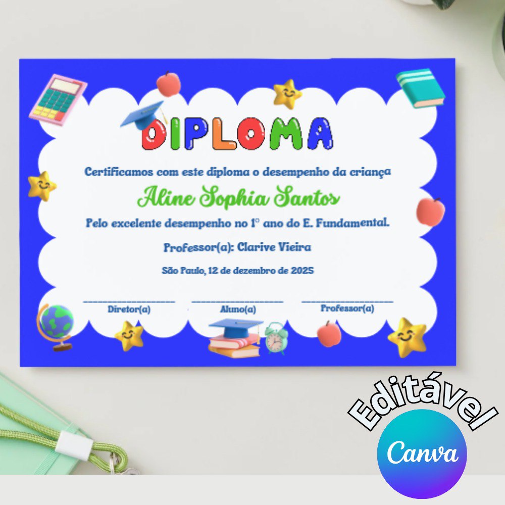 CERTIFICADO EDITAVÉL - Imagem 3