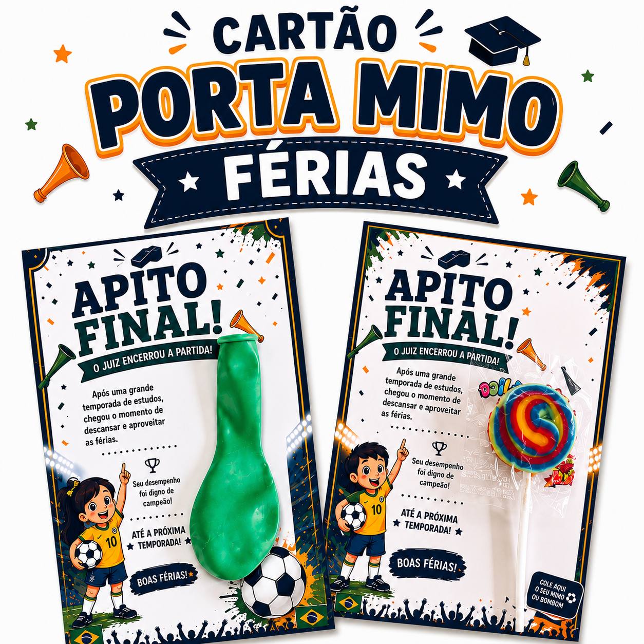 CARTÃO PORTA MIMO FERIAS