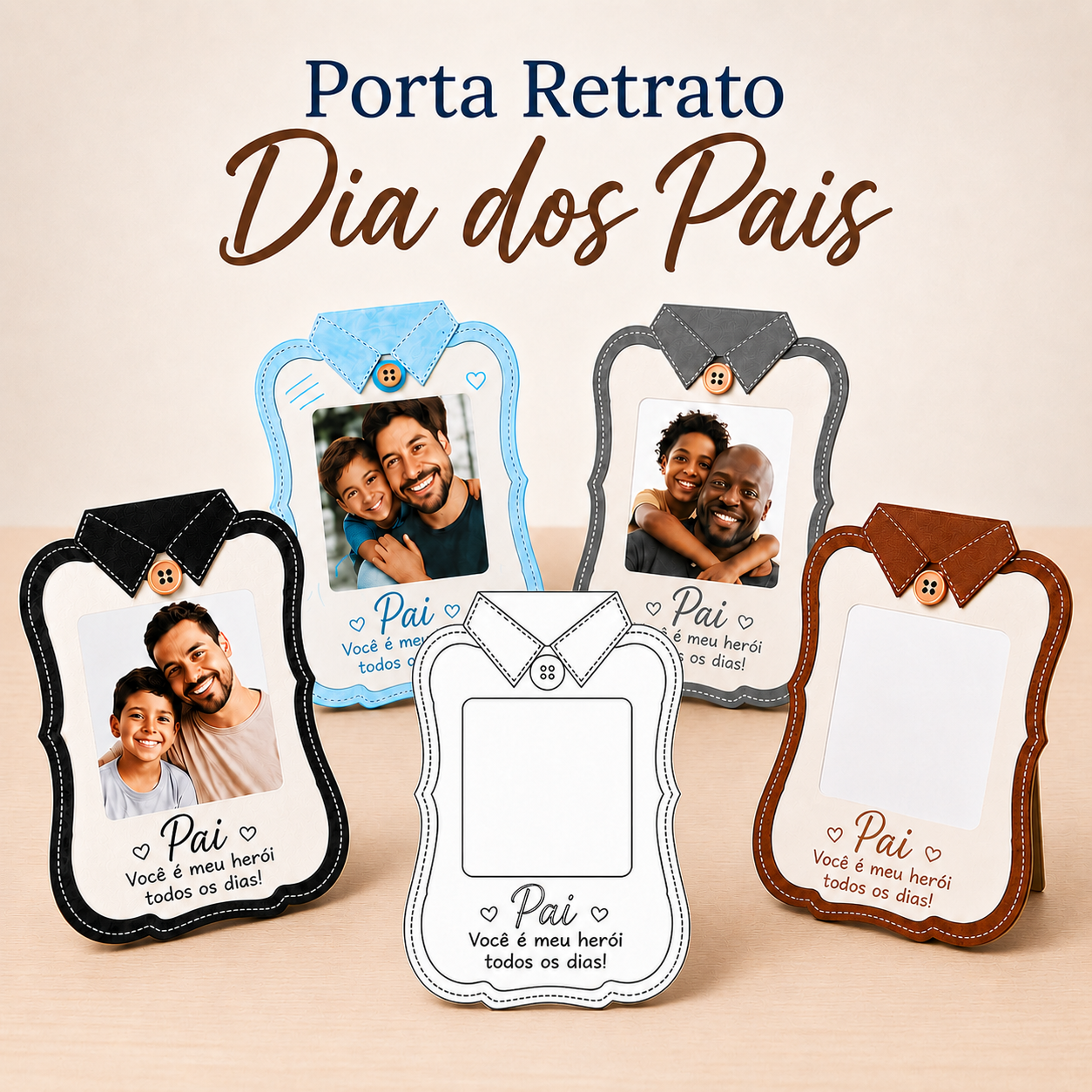 PORTA RETRATO DIA DOS PAIS