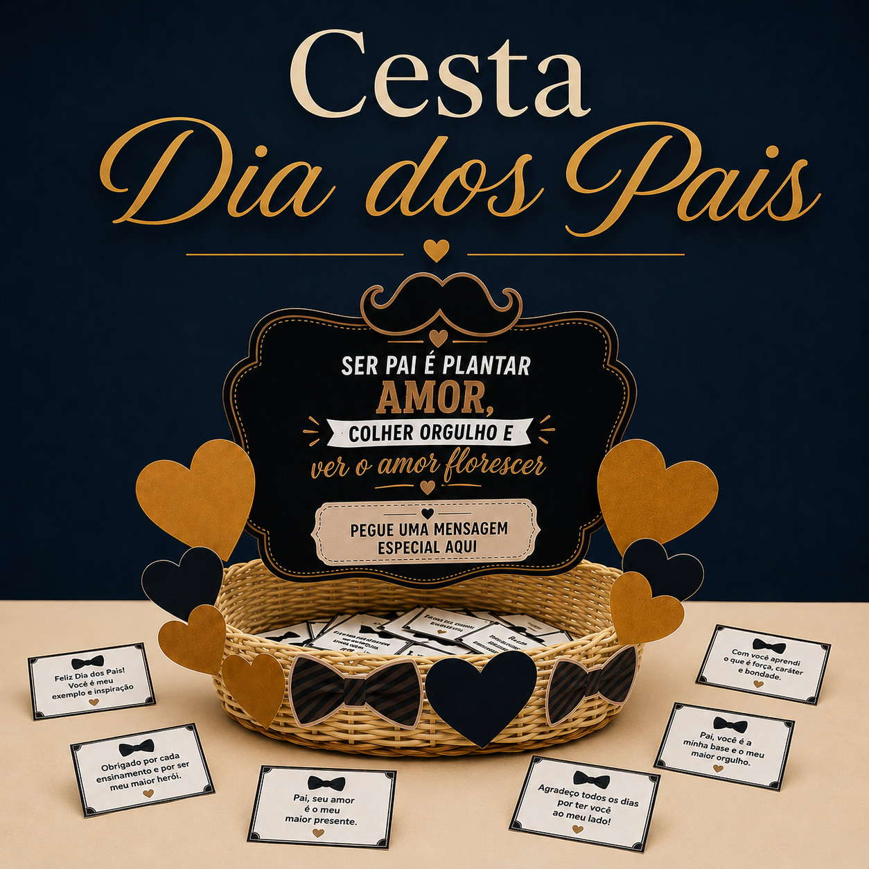 CESTA DIA DOS PAIS
