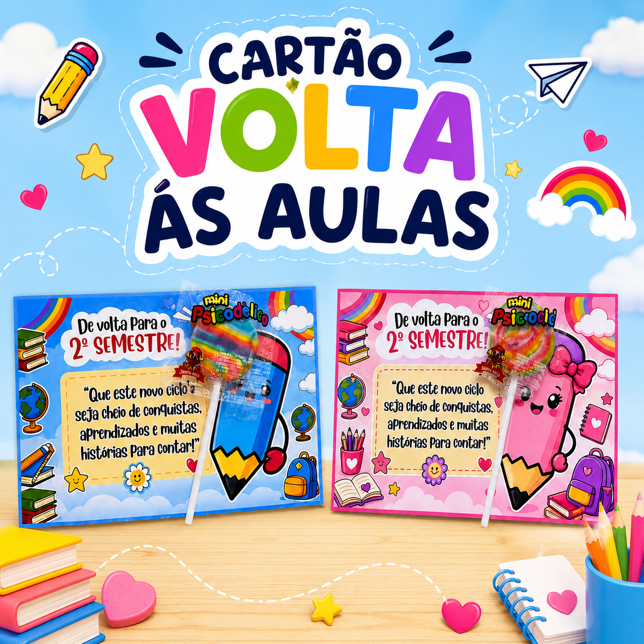 CARTÃO VOLTA ÁS AULAS
