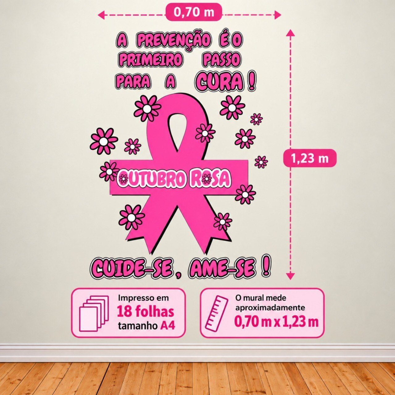 MURAL OUTUBRO ROSA