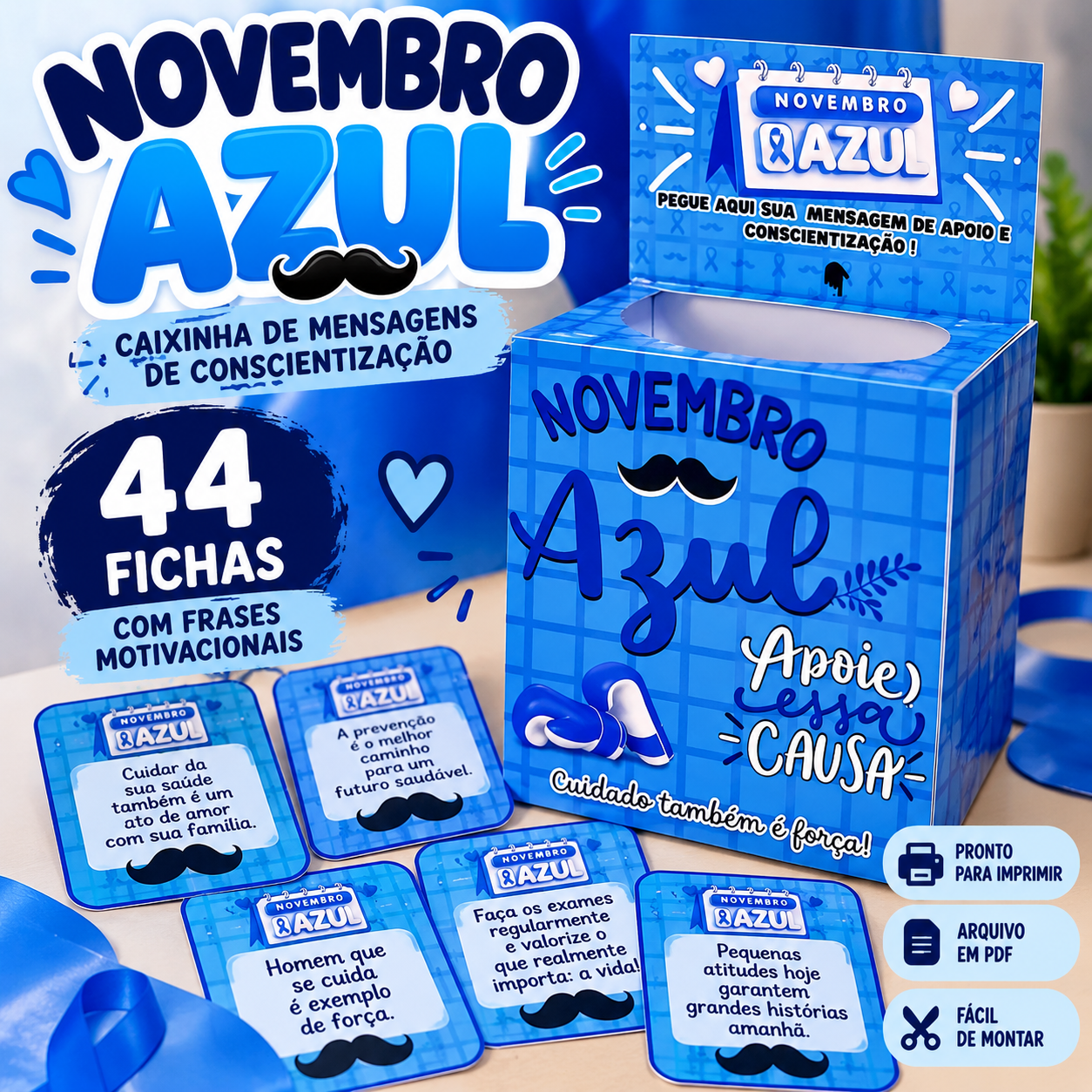 CAIXINHA NOVEMBRO AZUL